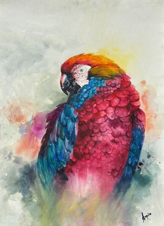 Parrot abstract